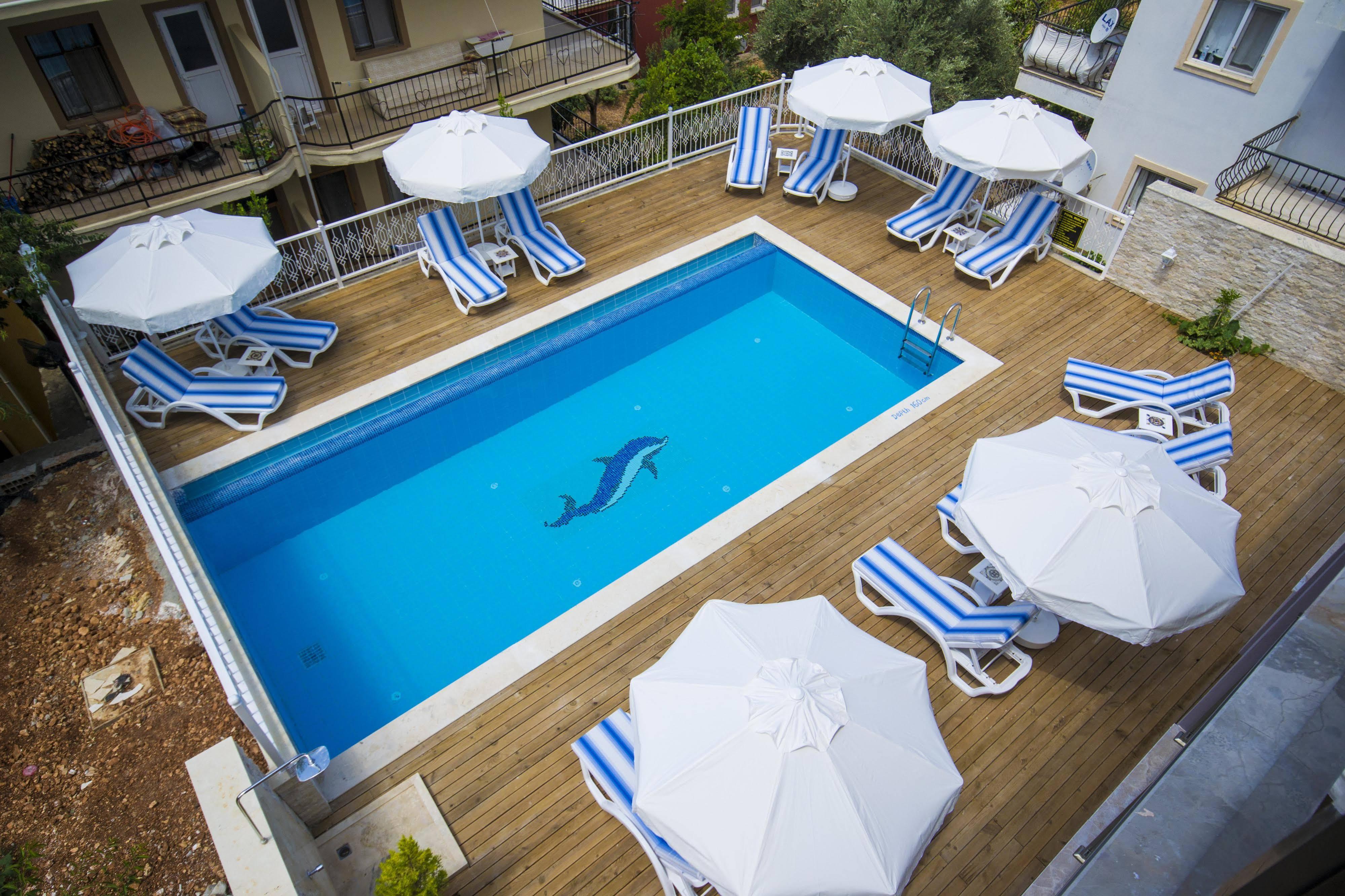 Kelebek Studio Apartments Kalkan Kültér fotó